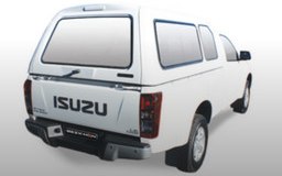 Beekman Highline Halfdoor canopy for the D-Max Single Cab Gen 6 / KB 2013-2022