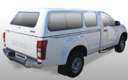 Beekman Lowline Halfdoor canopy for the D-Max Single Cab Gen 6 / KB 2013-2022