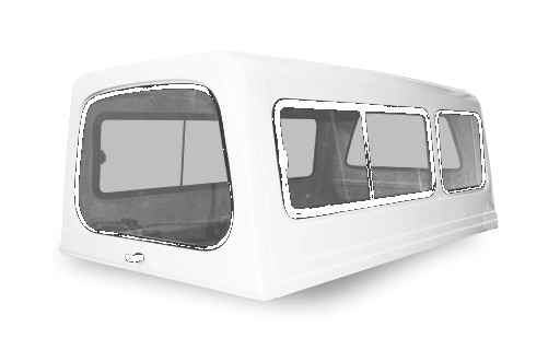 Beekman Lowline Halfdoor canopy for the Carry Single Cab Carry 2019+